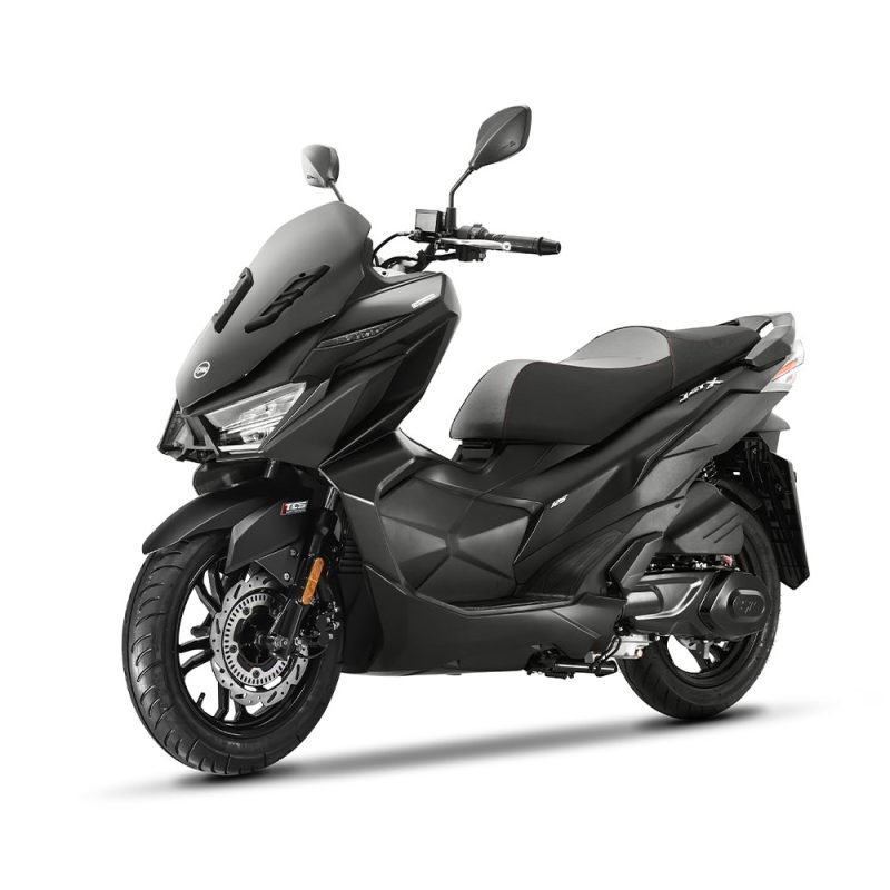JET X 125 ABS TCS MAT BLACK